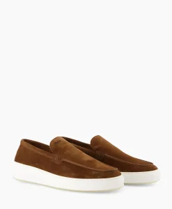 Instappers^Nubikk Loafer Jiro Mio Bruin