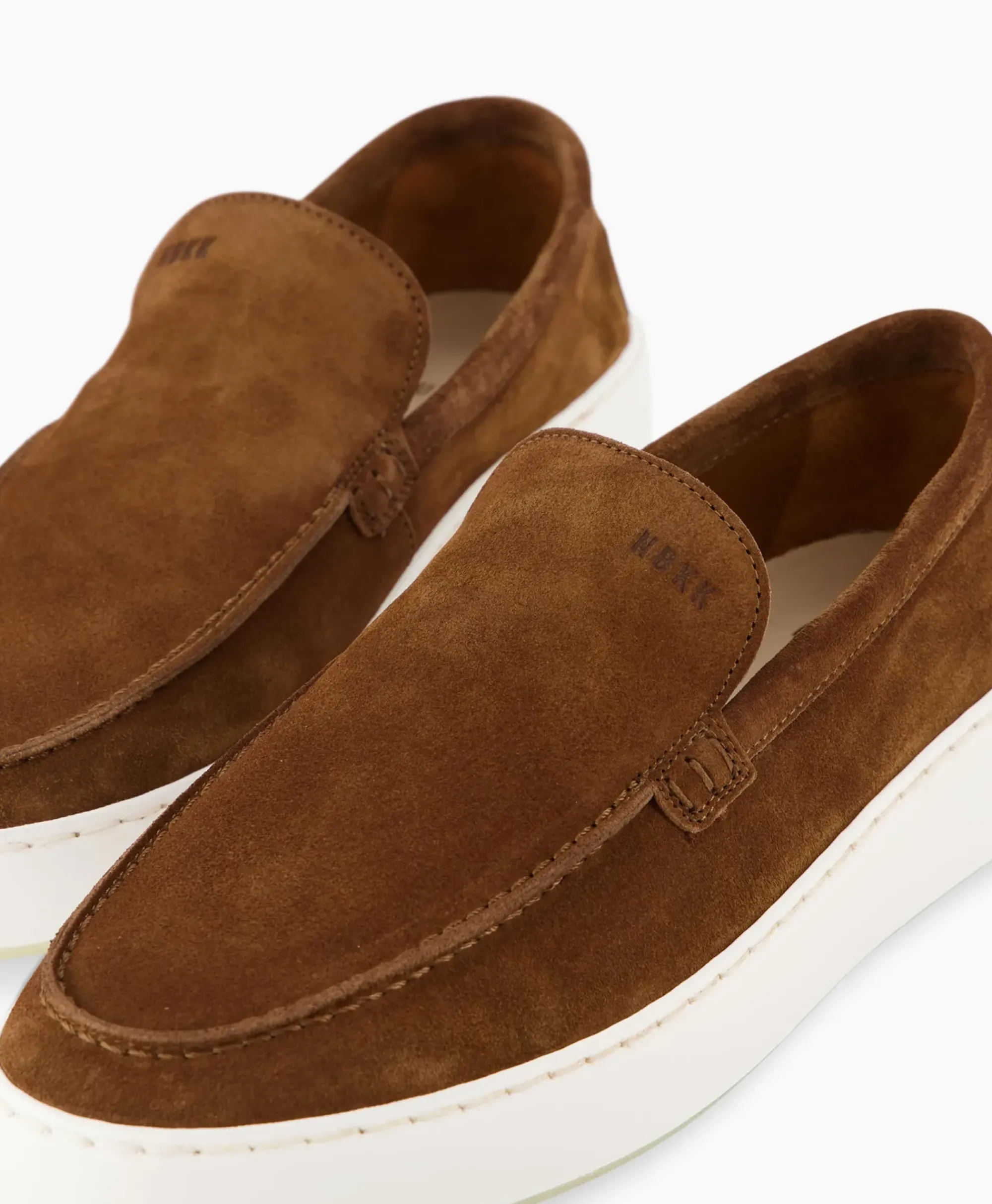 Instappers^Nubikk Loafer Jiro Mio Bruin