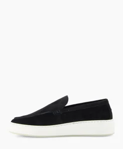 Instappers^Nubikk Loafer Jiro Mio Donker Blauw