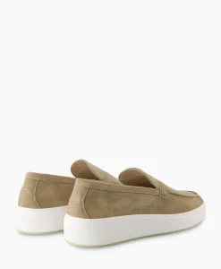 Instappers^Nubikk Loafer Jiro Mio Zand