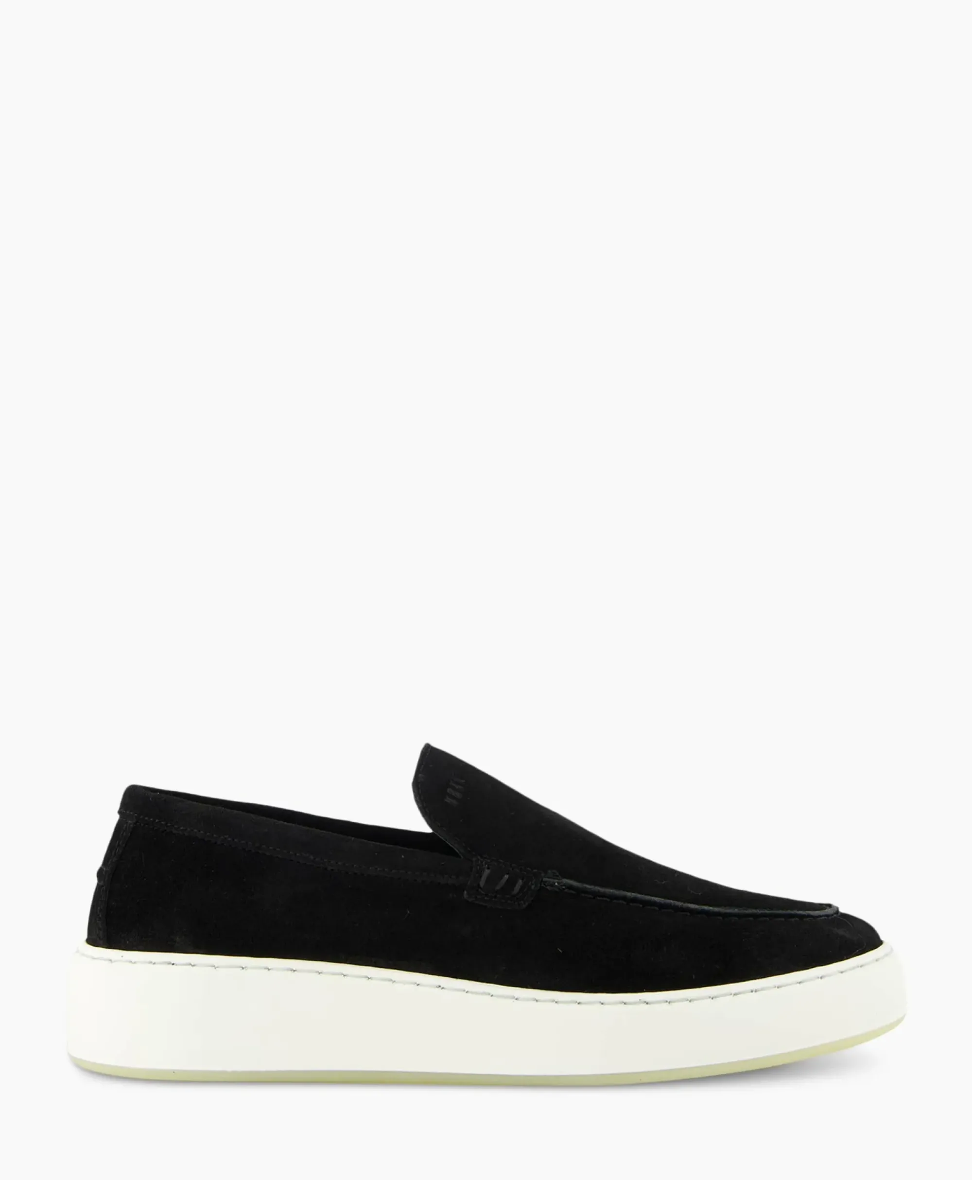 Instappers^Nubikk Loafer Jiro Mio Zwart
