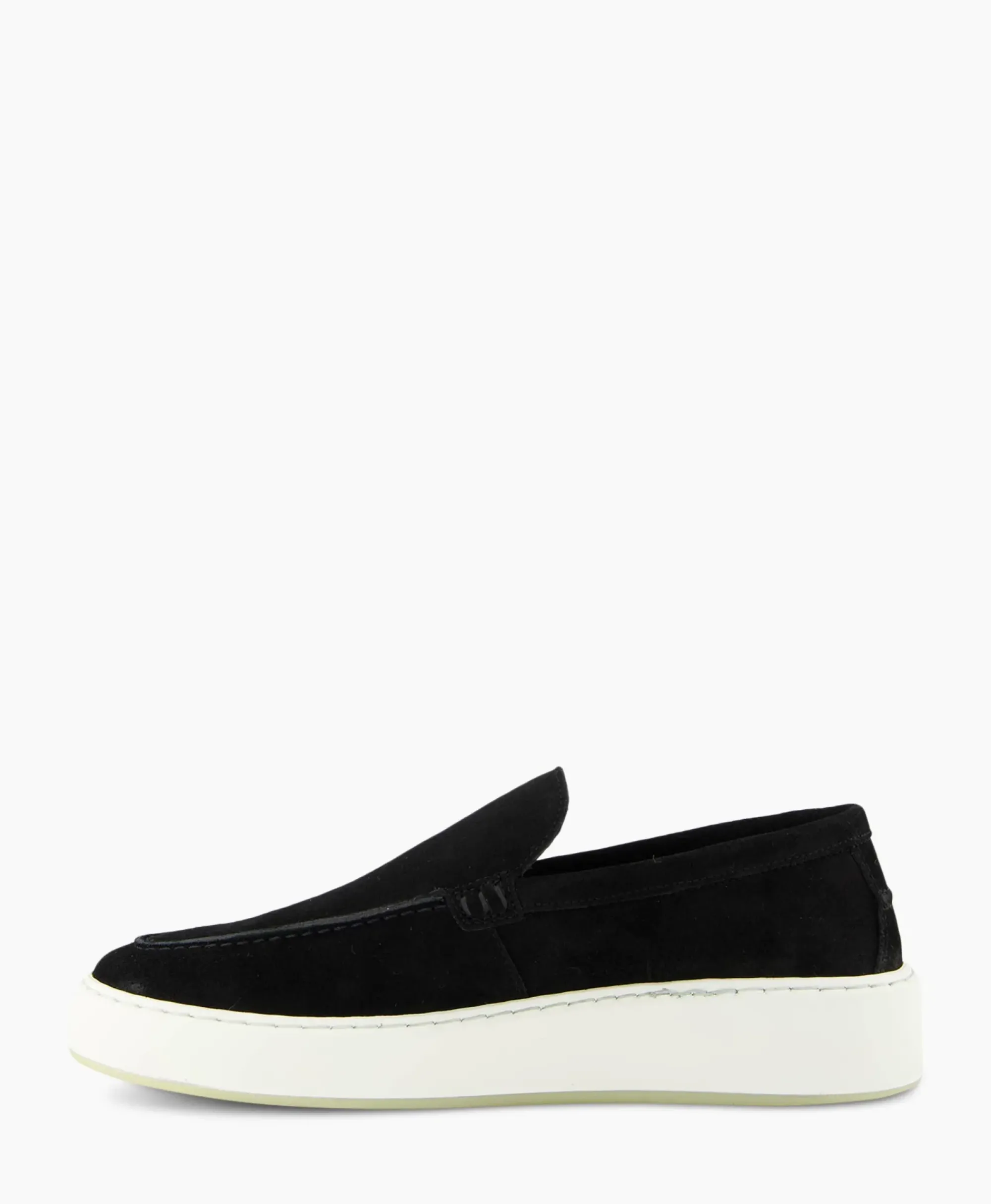 Instappers^Nubikk Loafer Jiro Mio Zwart