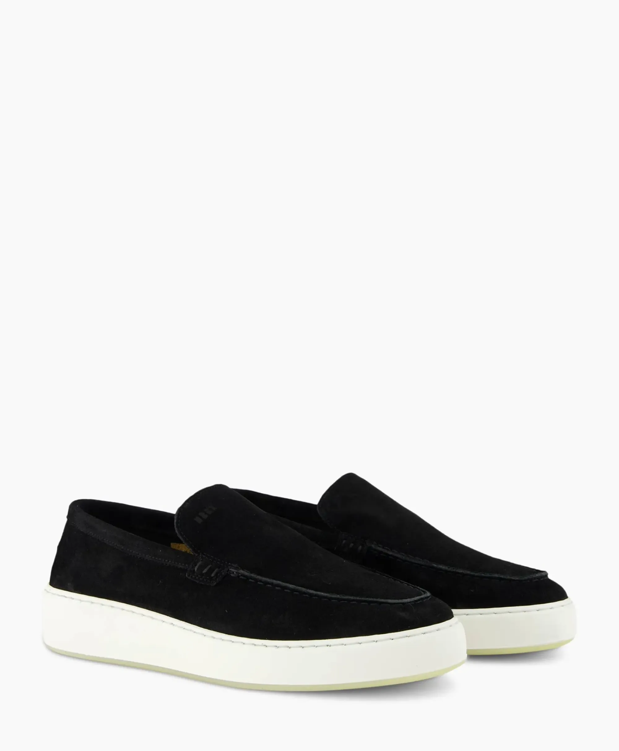 Instappers^Nubikk Loafer Jiro Mio Zwart