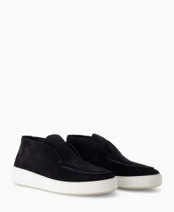 Instappers^Nubikk Loafer Jiro Suo Donker Blauw