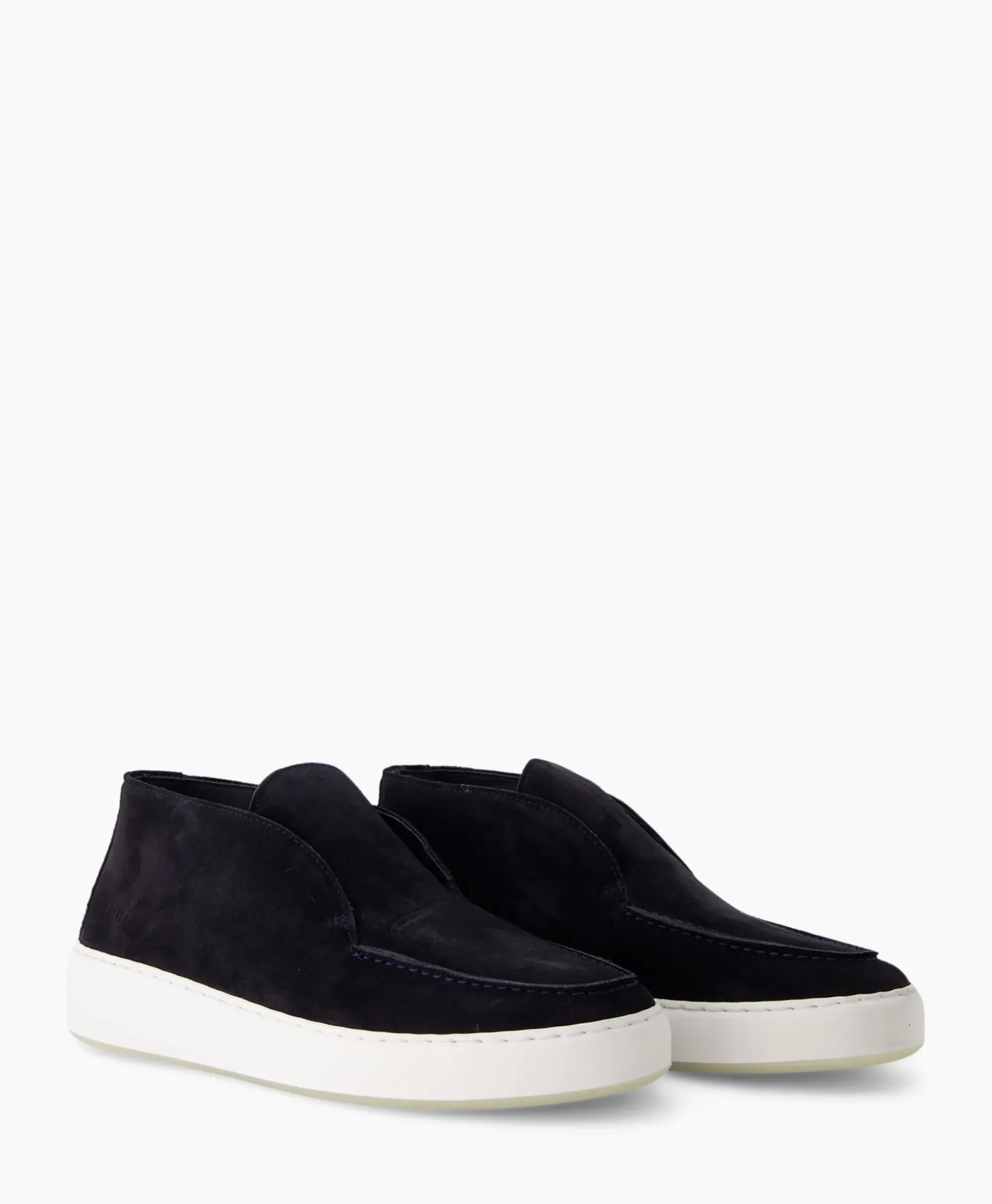 Instappers^Nubikk Loafer Jiro Suo Donker Blauw