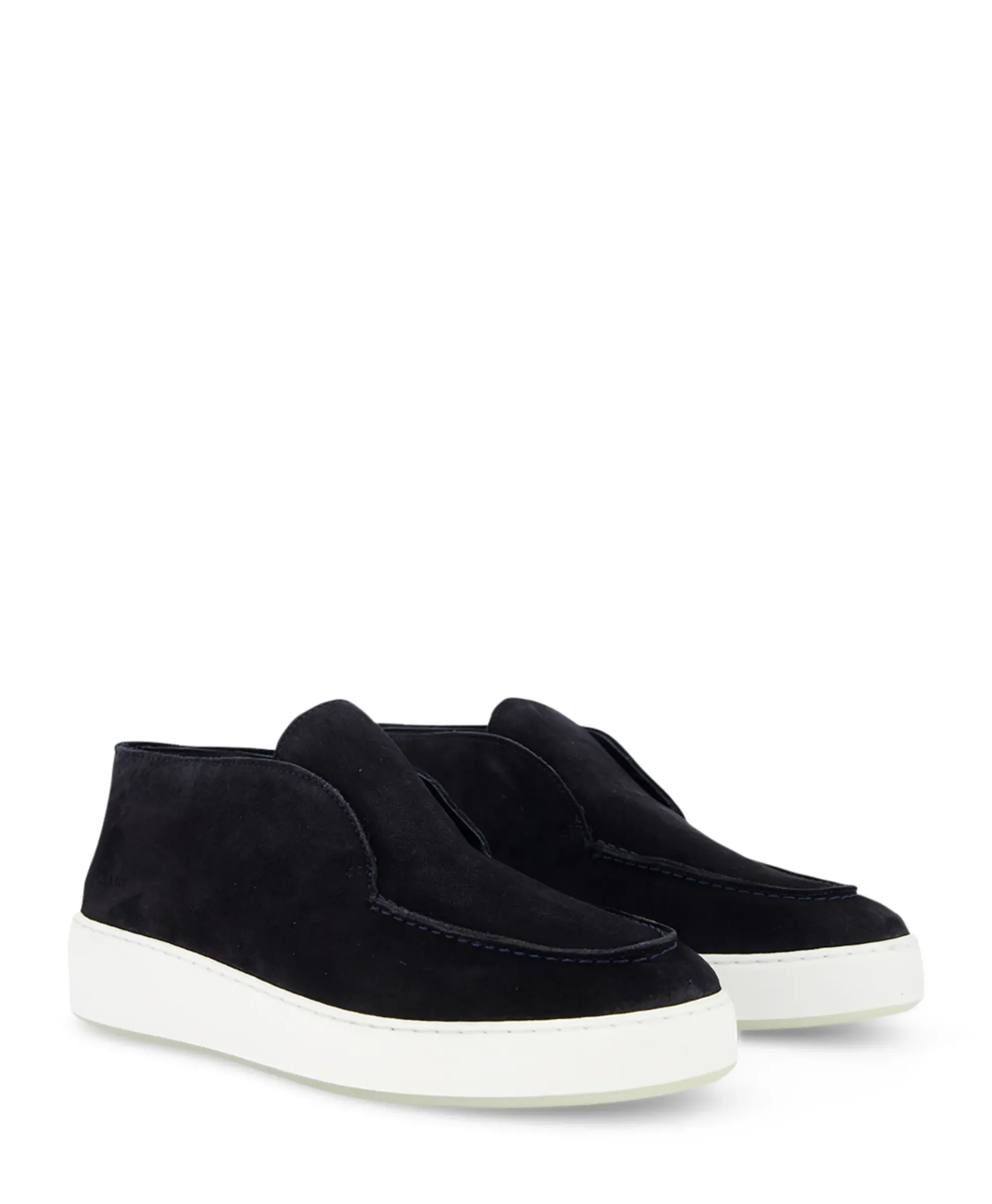 Instappers^Nubikk Loafer Jiro Suo Donker Blauw