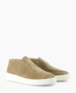 Instappers^Nubikk Loafer Jiro Suo Taupe
