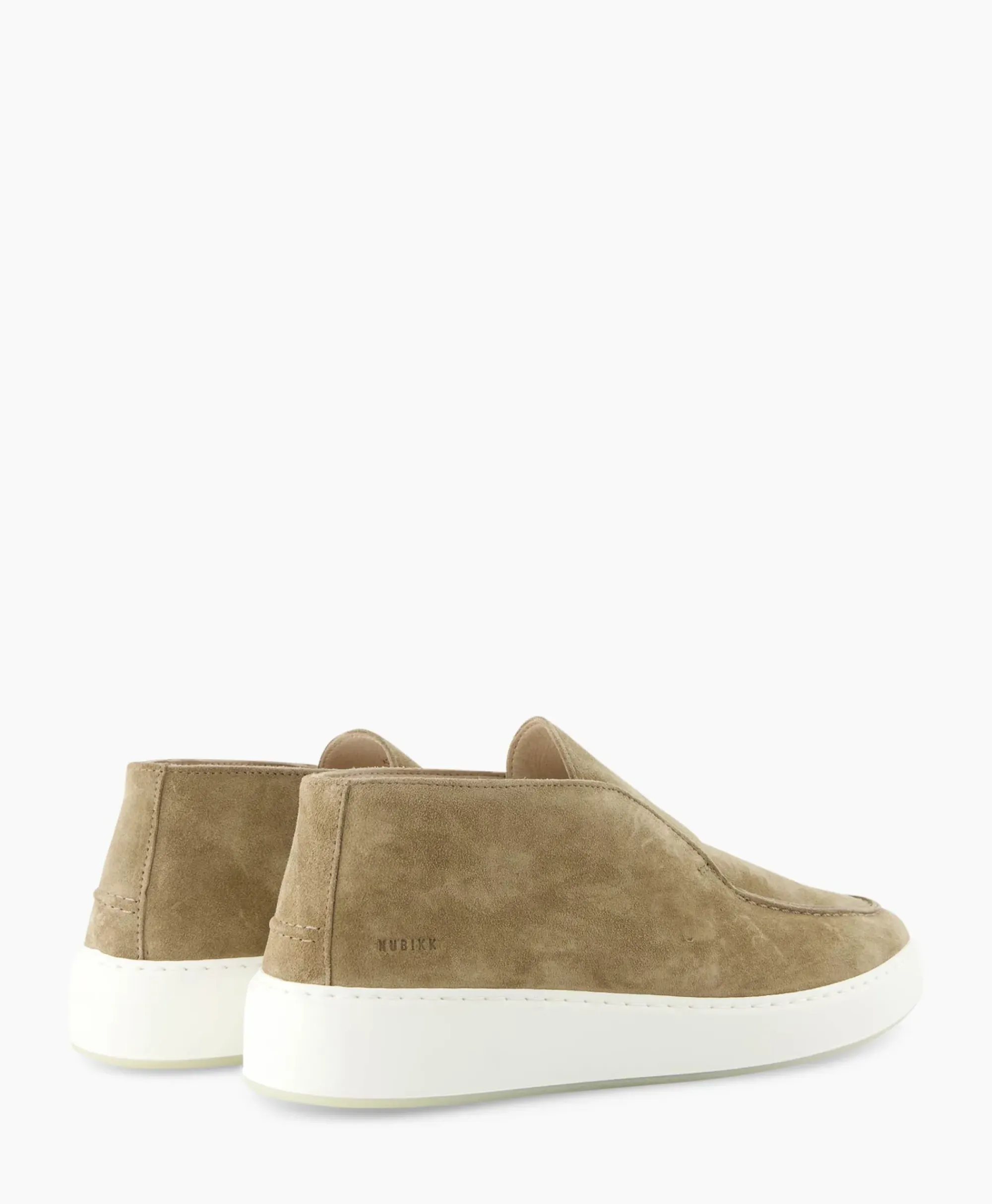 Instappers^Nubikk Loafer Jiro Suo Taupe