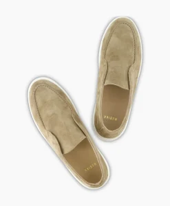 Instappers^Nubikk Loafer Jiro Suo Taupe