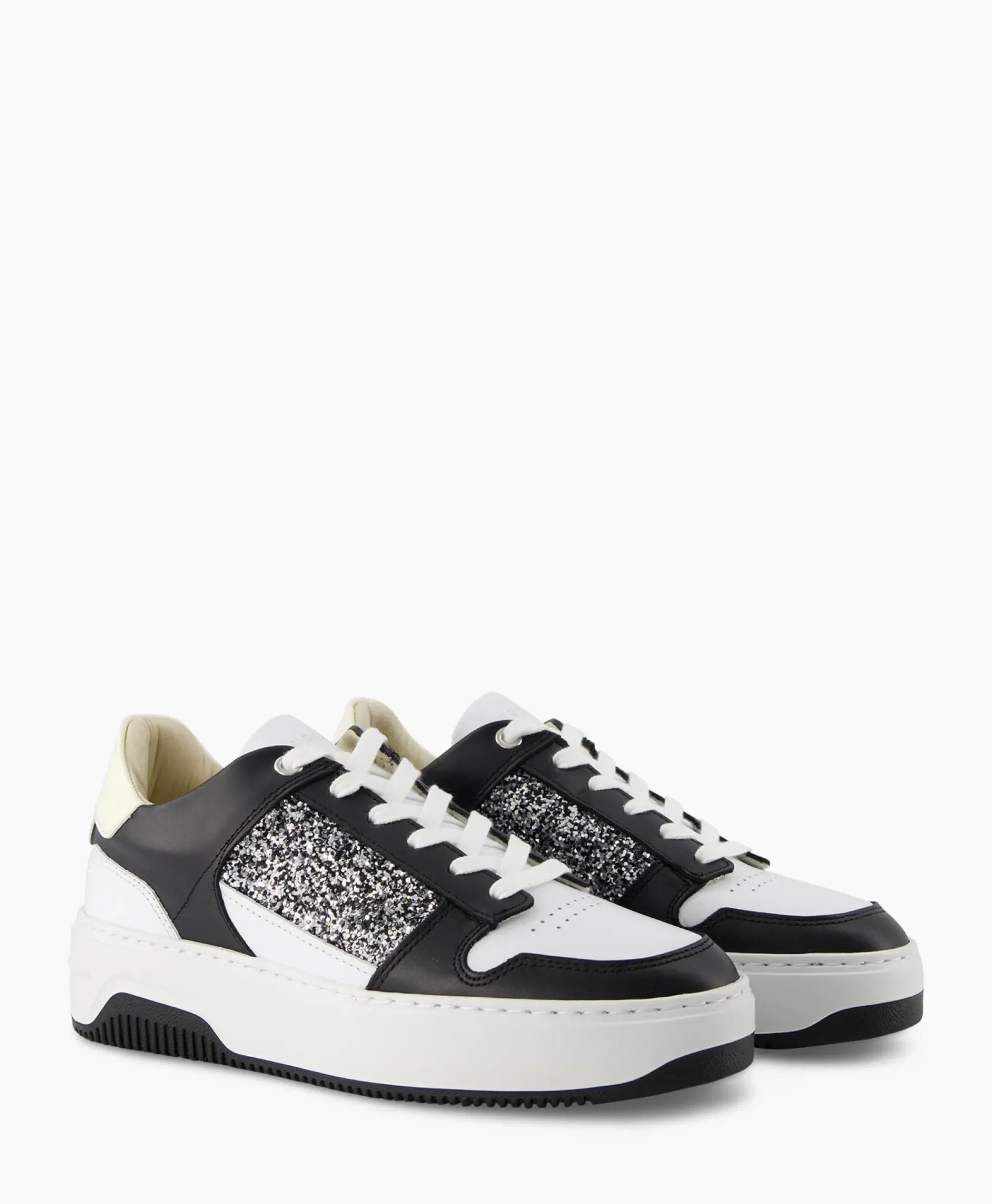 Sneakers^Nubikk Sneaker Basket Court Goud