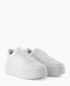 Sneakers^Nubikk Sneaker Bayou Platform Wit