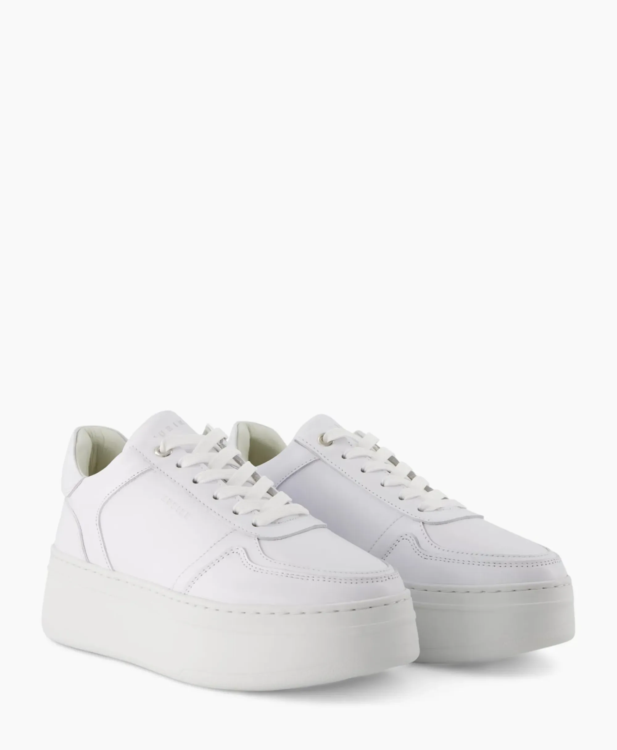 Sneakers^Nubikk Sneaker Bayou Platform Wit