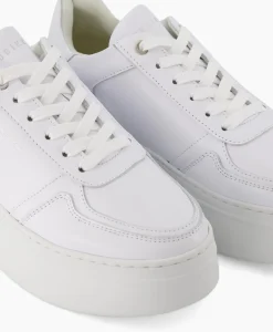 Sneakers^Nubikk Sneaker Bayou Platform Wit