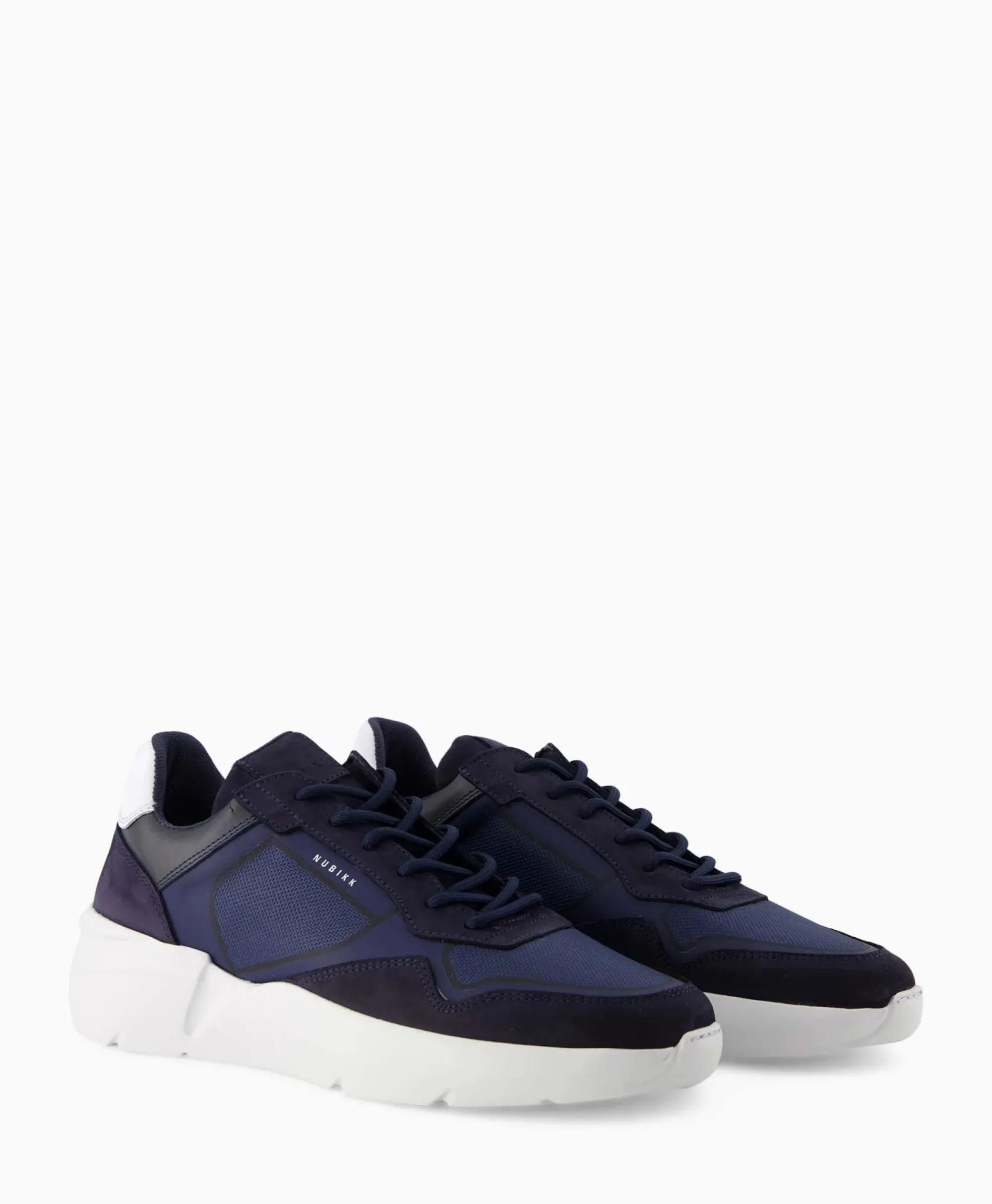 Sneakers^Nubikk Sneaker Roque Road Curl Donker Blauw