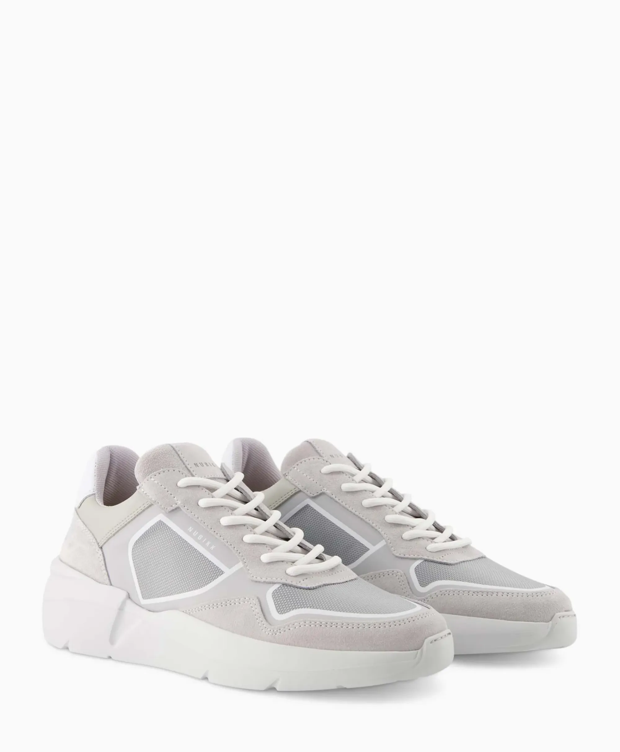 Sneakers^Nubikk Sneaker Roque Road Curl Grijs