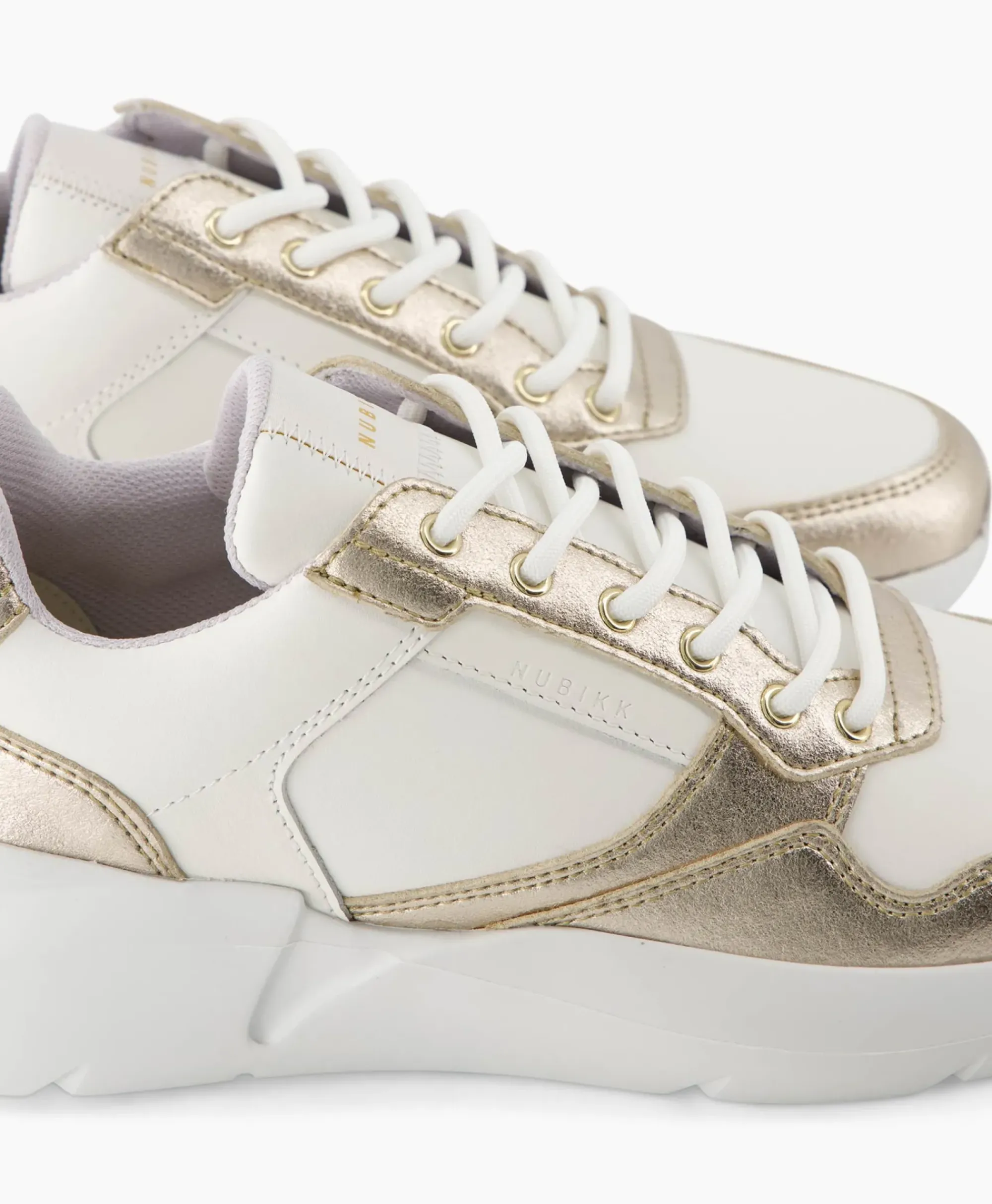 Sneakers^Nubikk Sneaker Roque Road Wave Wit