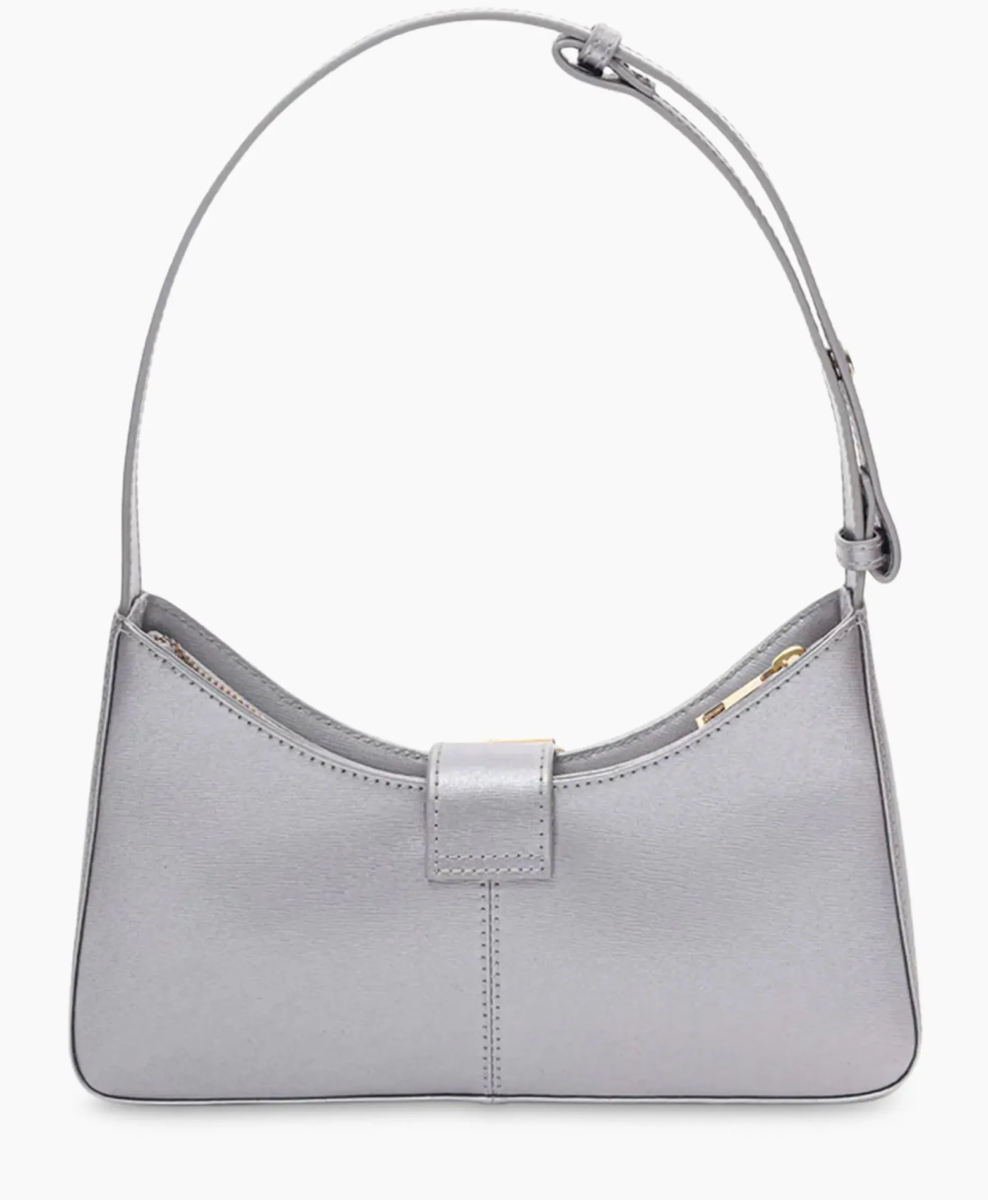 Tassen^Nunoo Bags Schouder / Hand Tas Apollo Florence Silver W. Gold Zilver