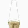 Tassen^Nunoo Bags Schouder / Hand Tas Helena Buckle New Zealand Beige
