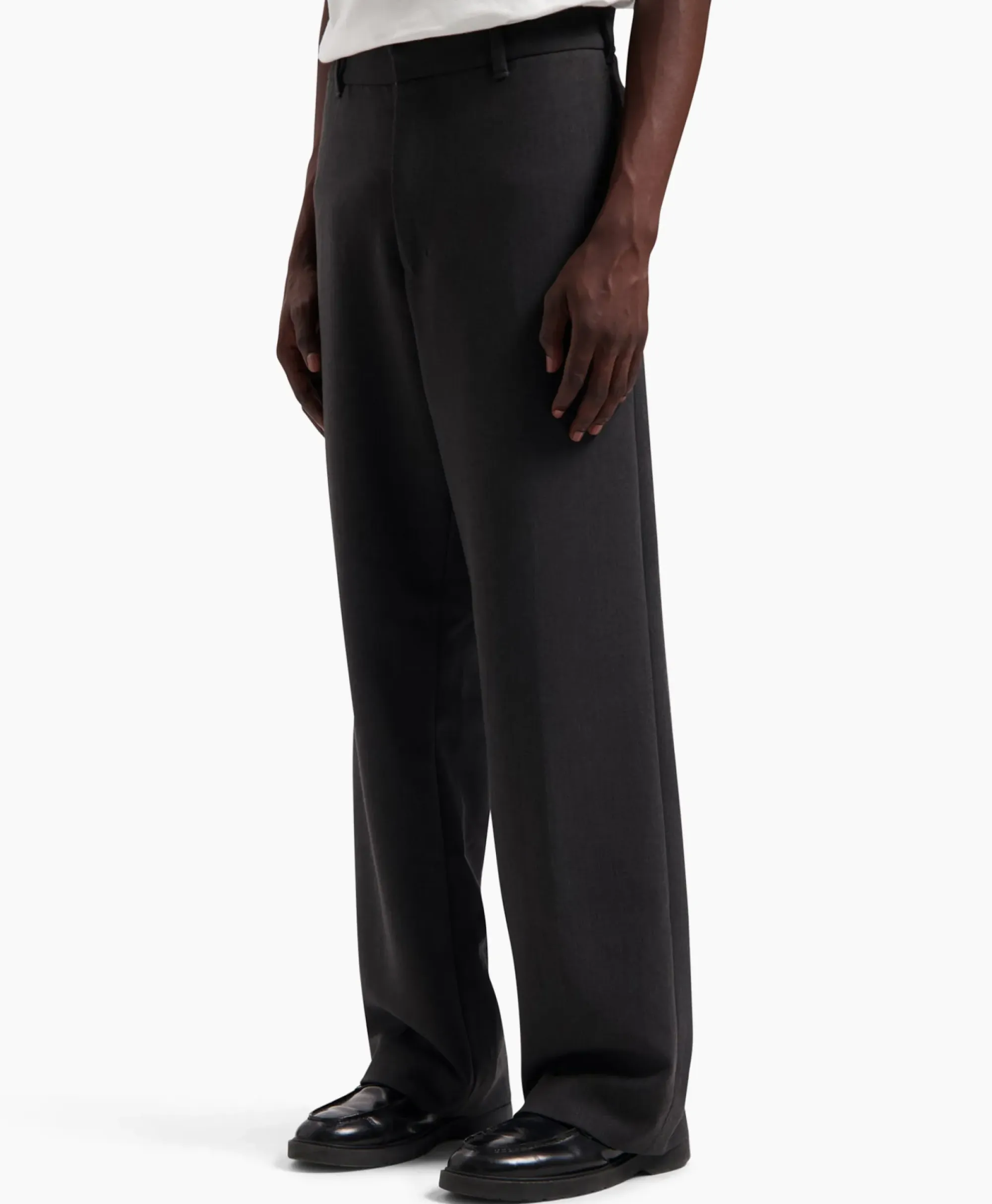Broeken^Olaf Hussein Broek Tailored Grijs