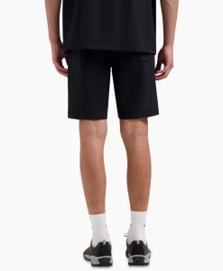 Broeken^Olaf Hussein Korte Broek Nylon Zwart
