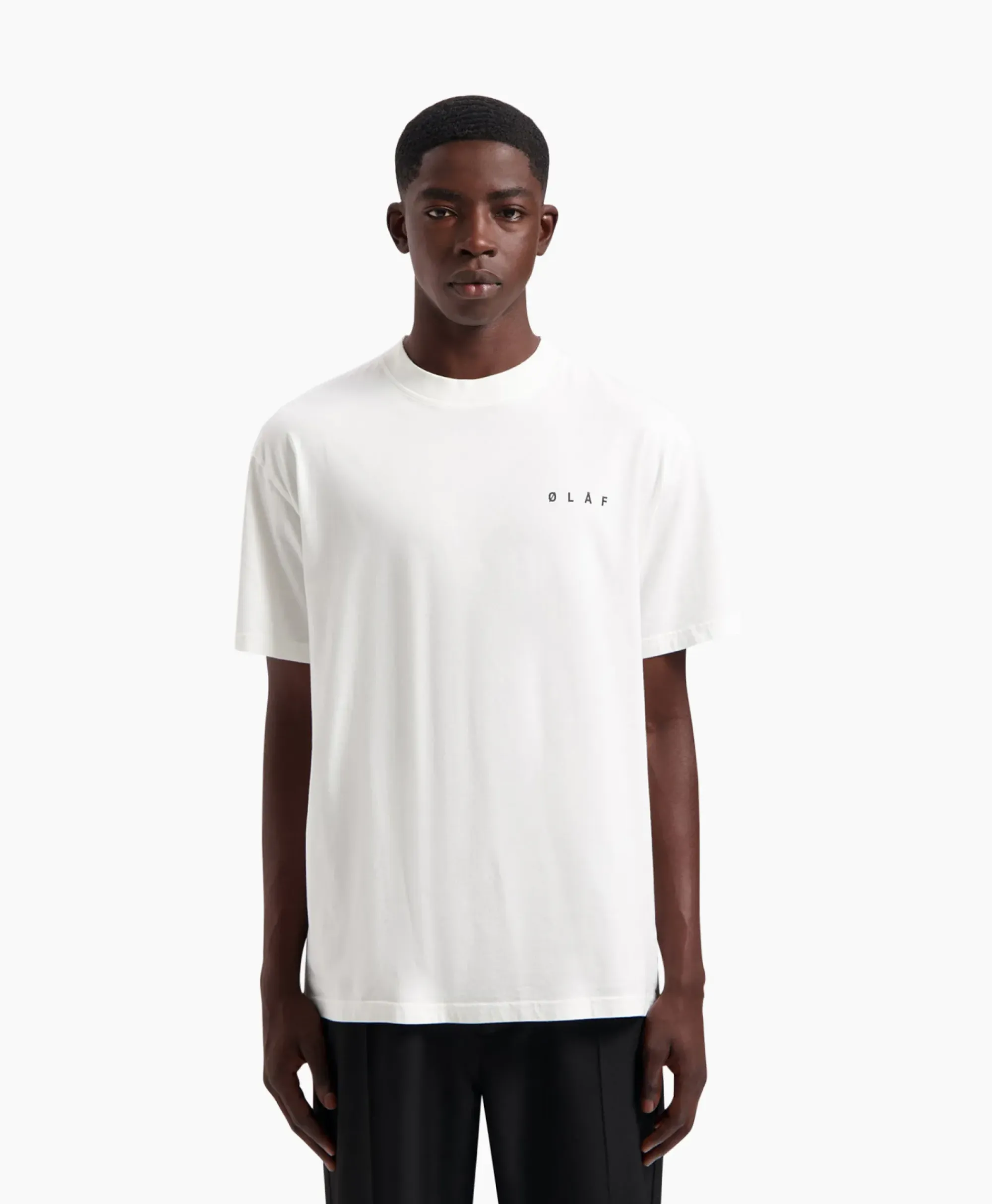 T-Shirts^Olaf Hussein T-Shirt Blur Face Wit