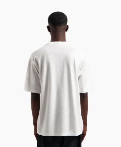 T-Shirts^Olaf Hussein T-Shirt Blur Logo Wit