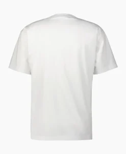 T-Shirts^Olaf Hussein T-Shirt Korte Mouw Embroidery Off White