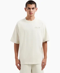T-Shirts^Olaf Hussein T-Shirt Korte Mouw Studio Off White