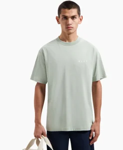 T-Shirts^Olaf Hussein T-Shirt Korte Mouw Pixelated Face Groen