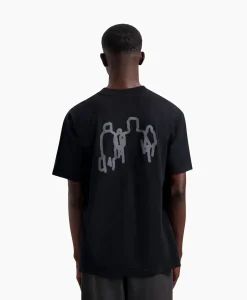 T-Shirts^Olaf Hussein T-Shirt Transit Tee Zwart