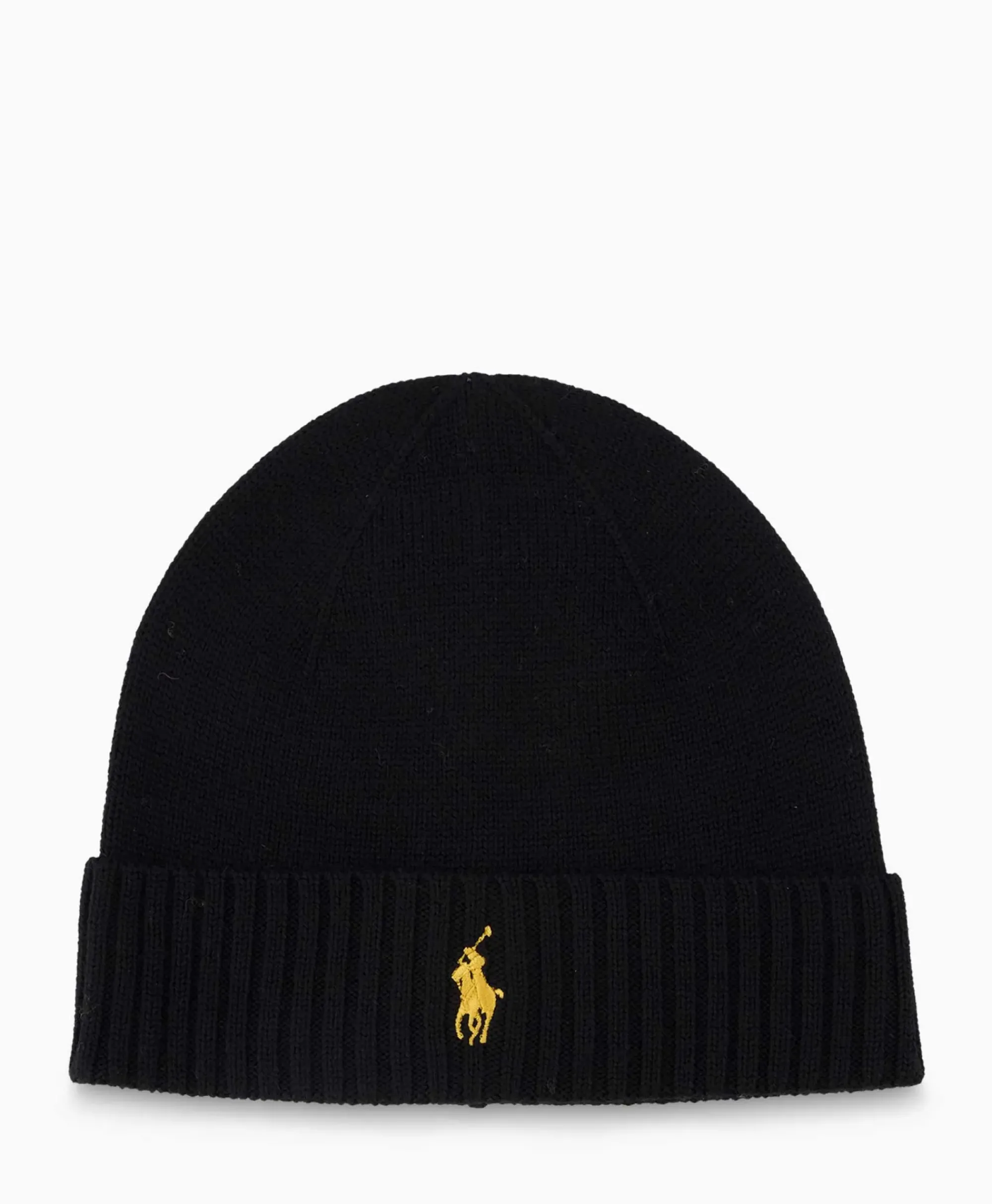 Mutsen^Ralph Lauren Muts Cold Weather Zwart Dessin