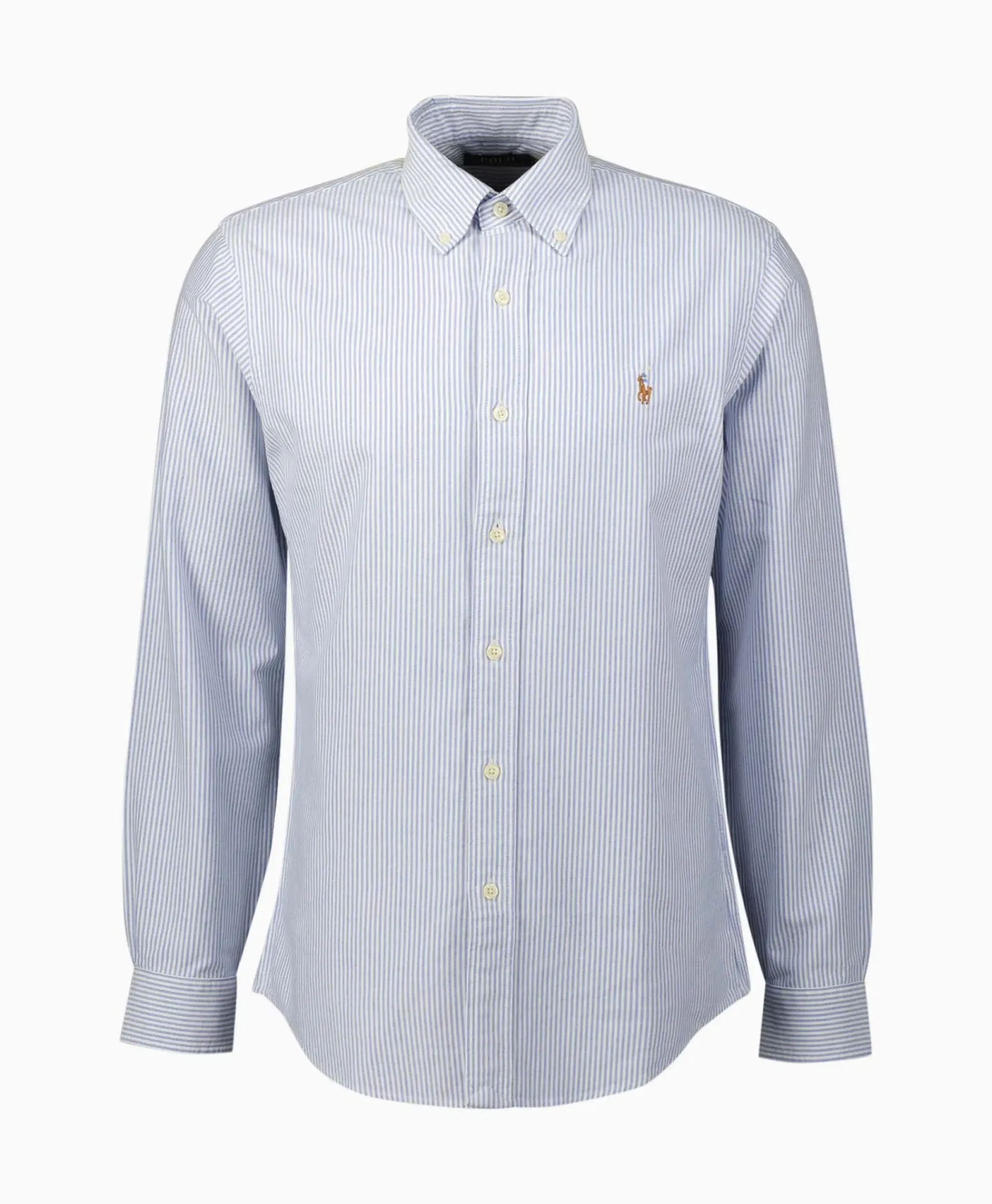Overhemden^Ralph Lauren Overhemd Classic Oxford Blauw