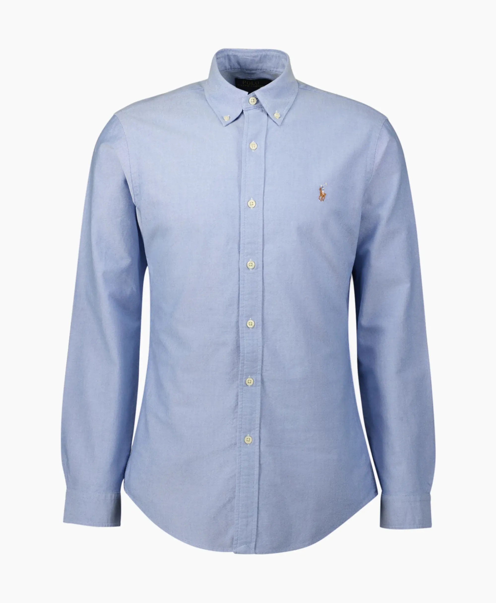 Overhemden^Ralph Lauren Overhemd Classic Oxford Midden Blauw
