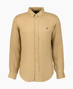 Overhemden^Ralph Lauren Overhemd Linen Camel