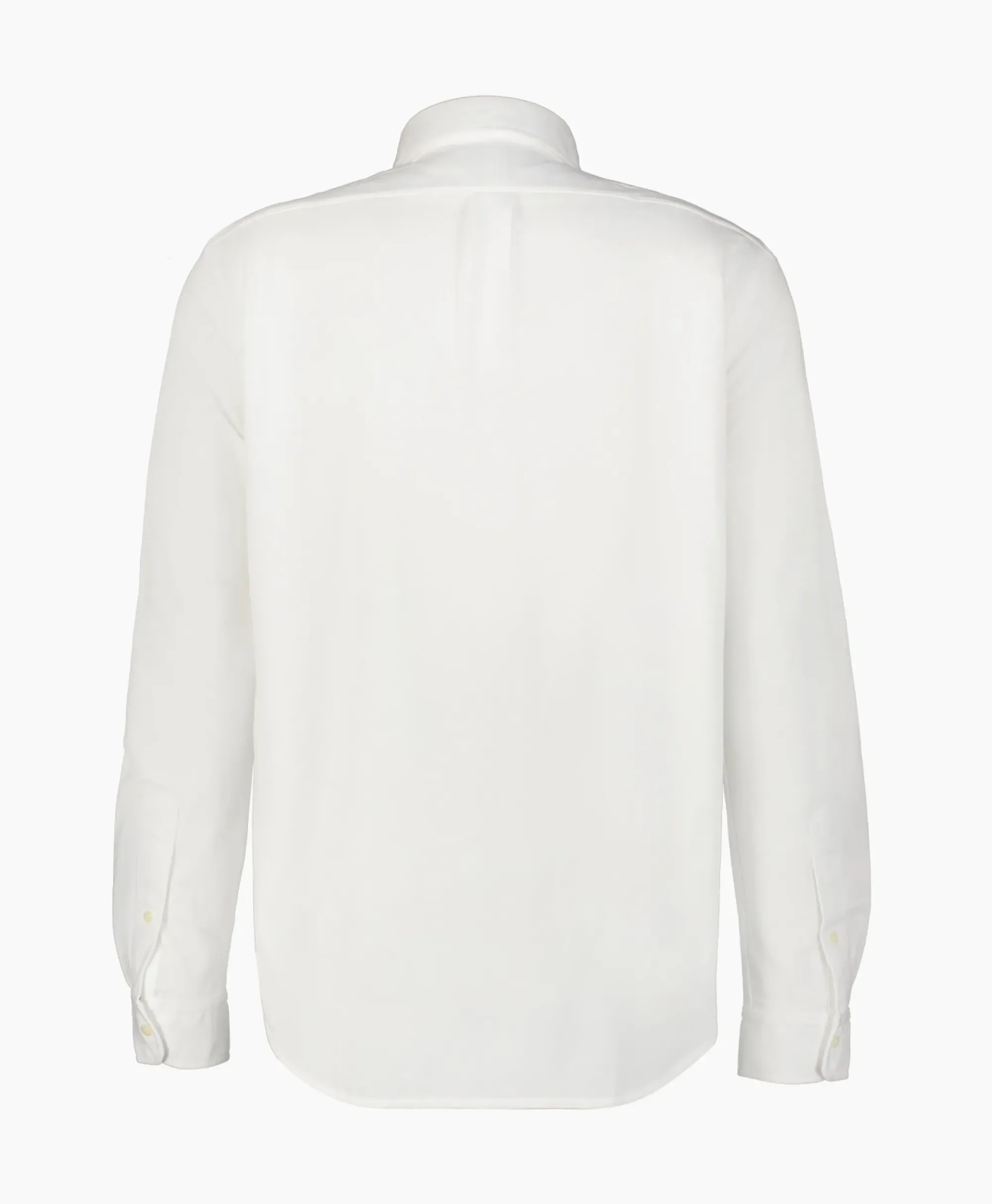 Overhemden^Ralph Lauren Overhemd Oxford Mesh Wit