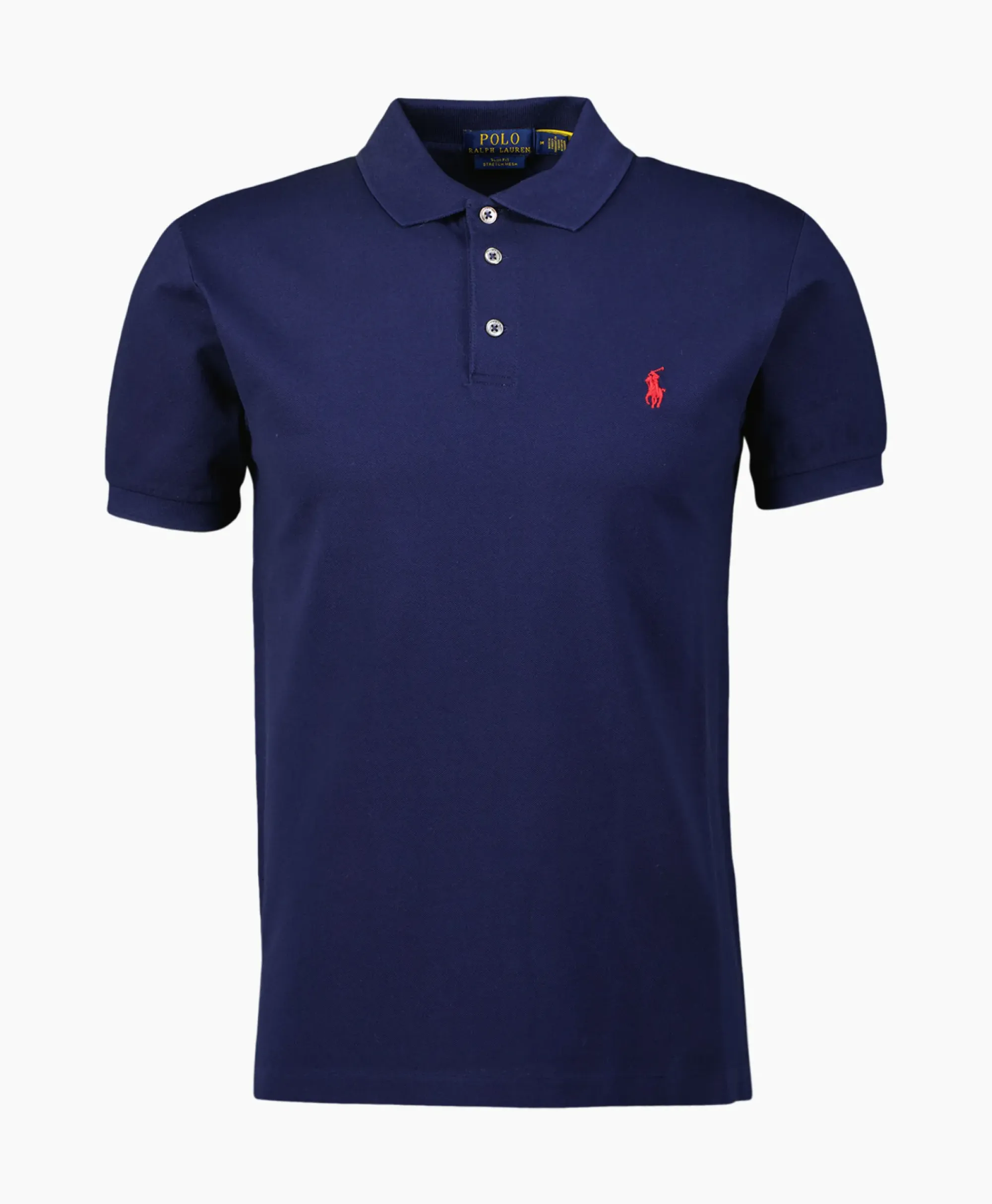 Polo's^Ralph Lauren Polo Short Sleeve Knit Donker Blauw