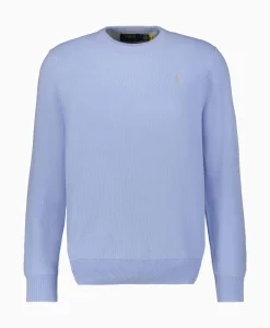 Truien^Ralph Lauren Pullover Cotton Long Sleeve Licht Blauw