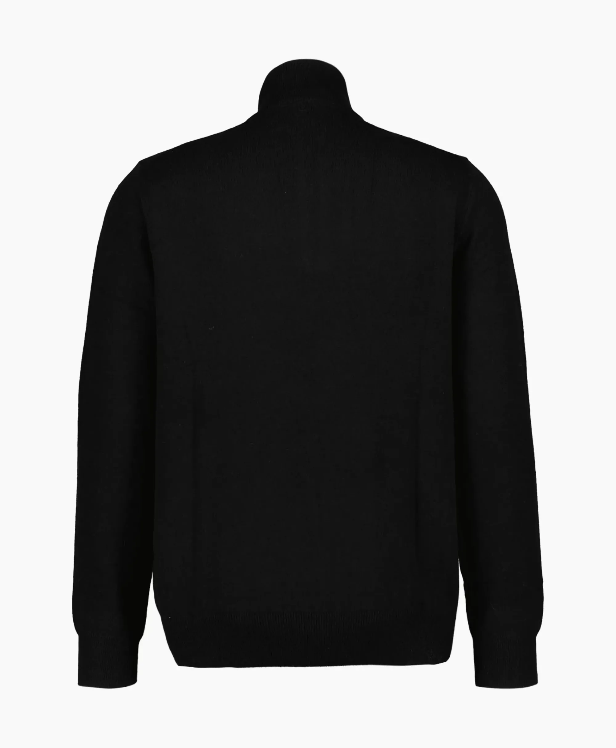 Truien^Ralph Lauren Pullover Kwart Zip Merino Zwart