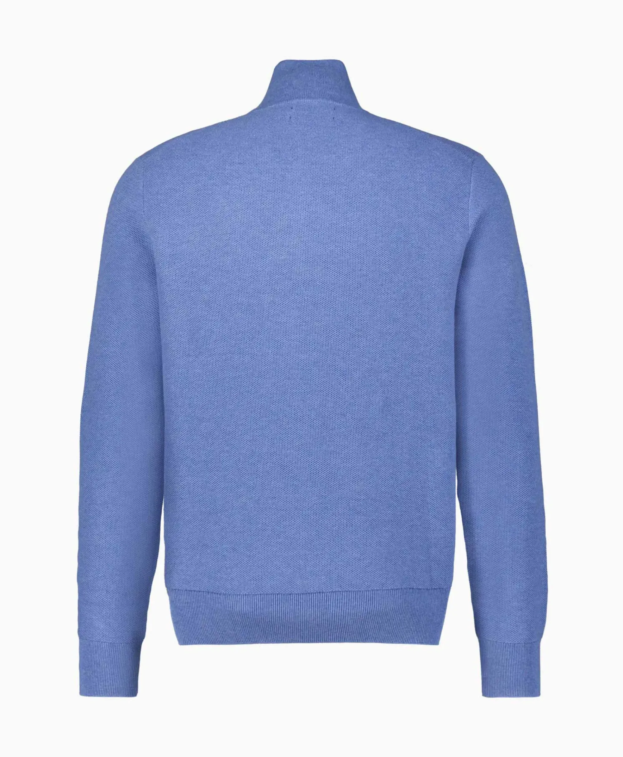 Truien^Ralph Lauren Pullover Quarterzip Cotton Blauw