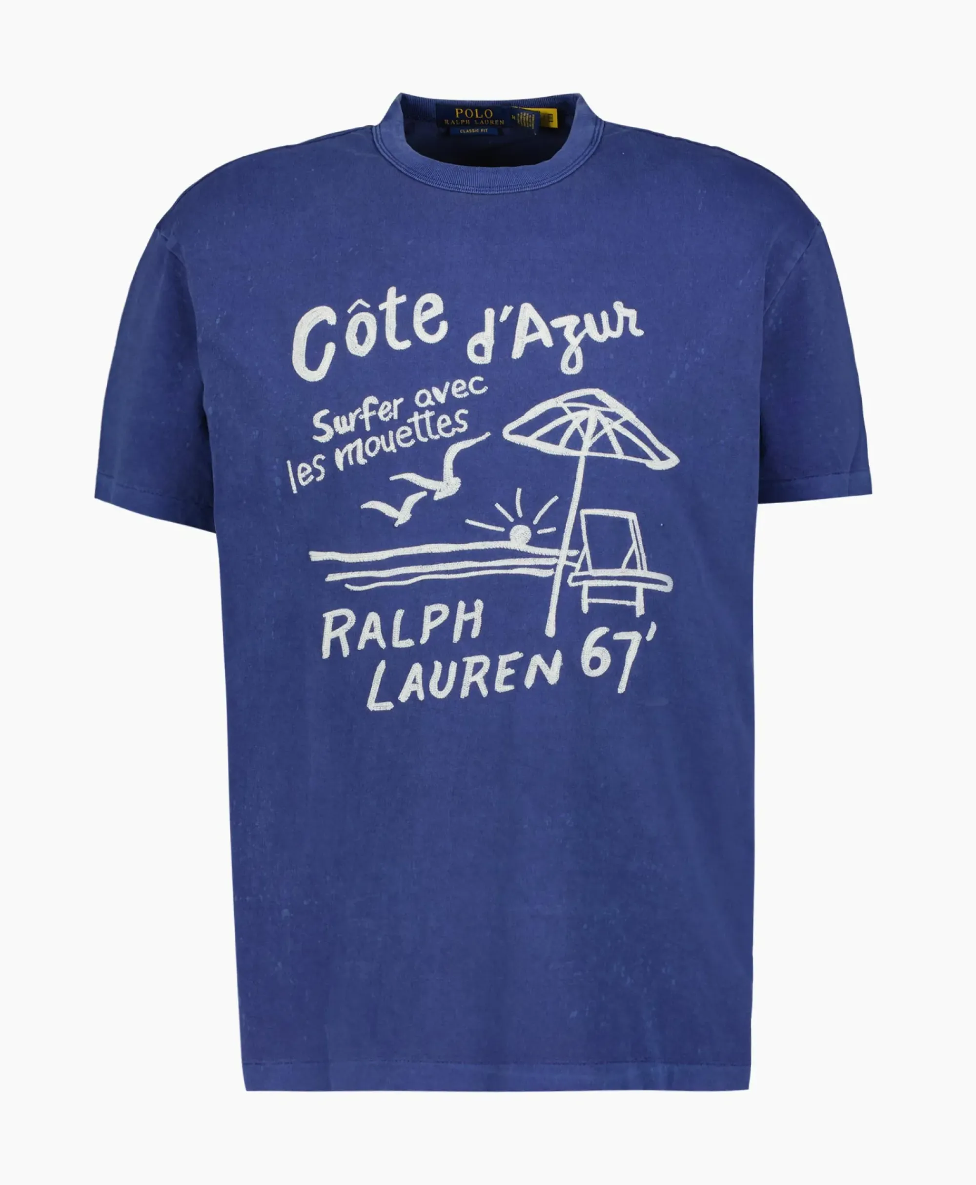 T-Shirts^Ralph Lauren T-Shirt Korte Mouw Short Sleeve Cote D'Azur Petrol