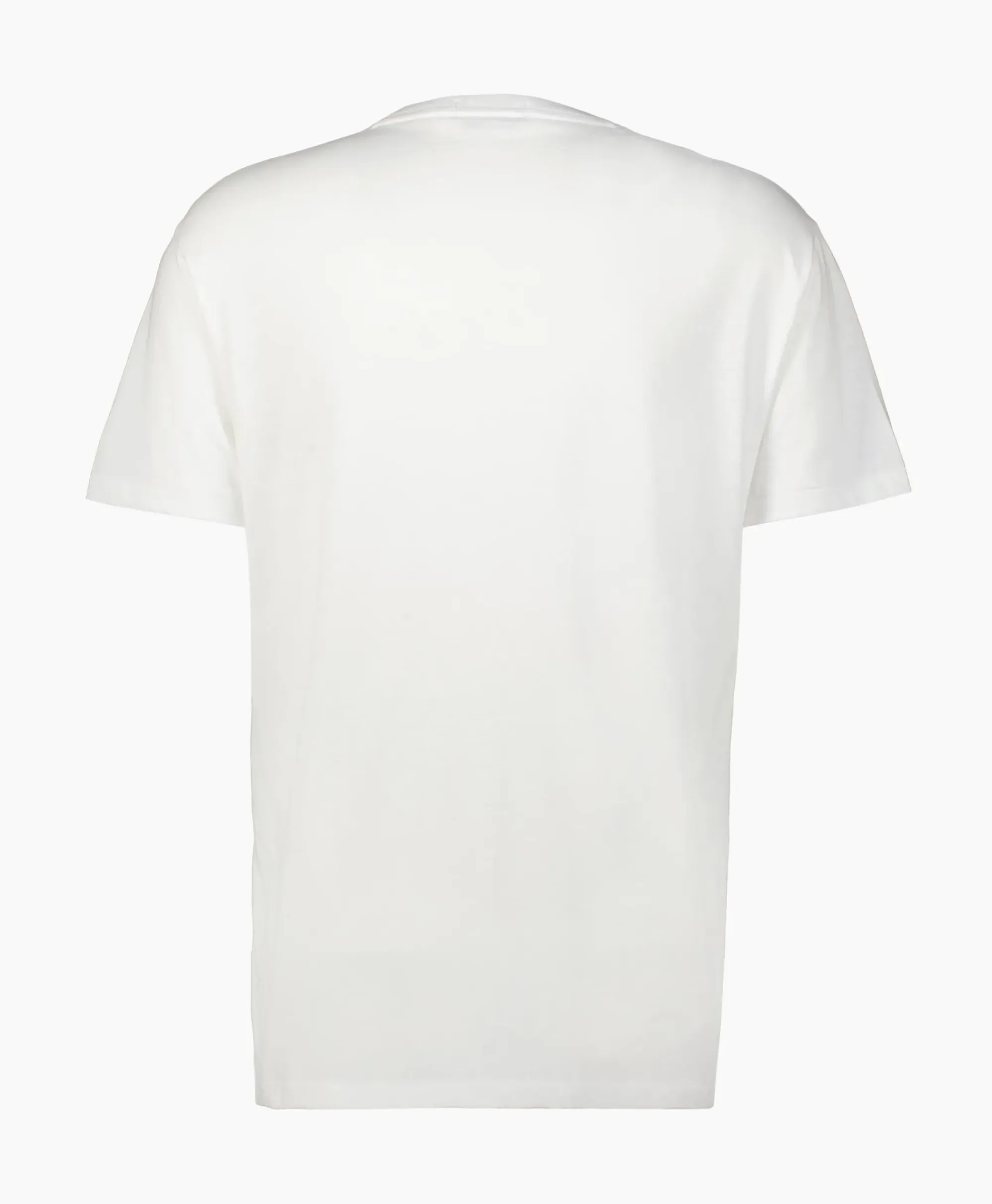 T-Shirts^Ralph Lauren T-Shirt Korte Mouw Jersey Mid Logo Wit
