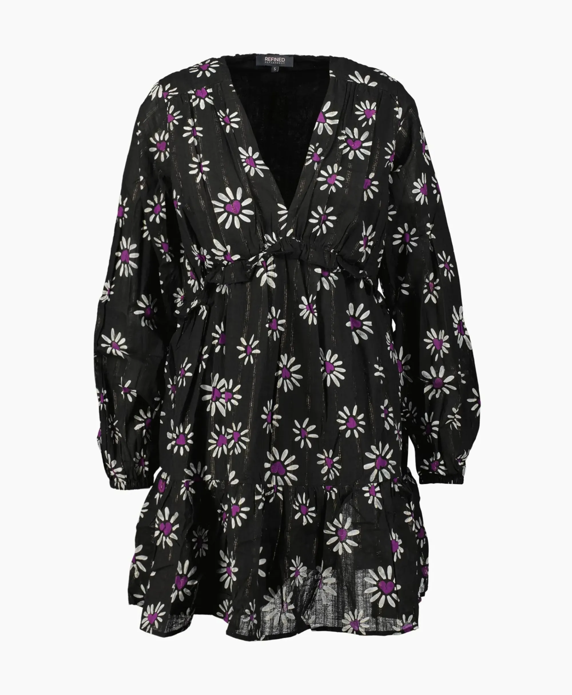 Bruiloftskleding^Refined Department Mini Jurk Monica Zwart