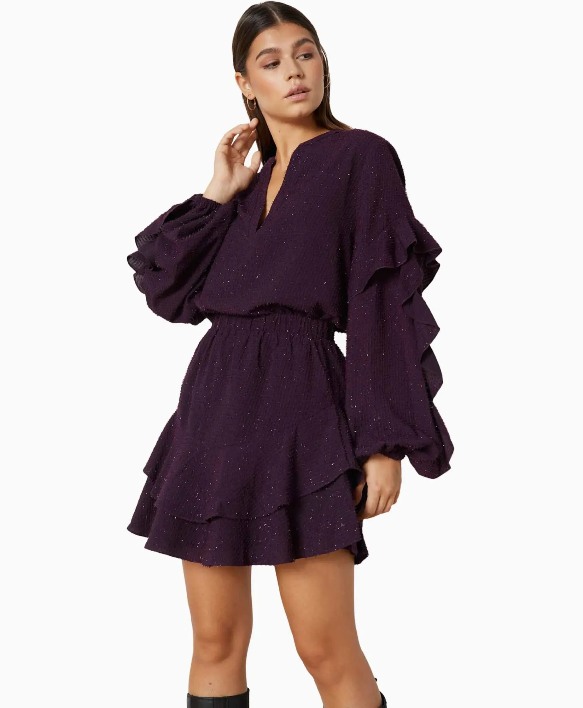 Rokken^Refined Department Minirok Max Paars