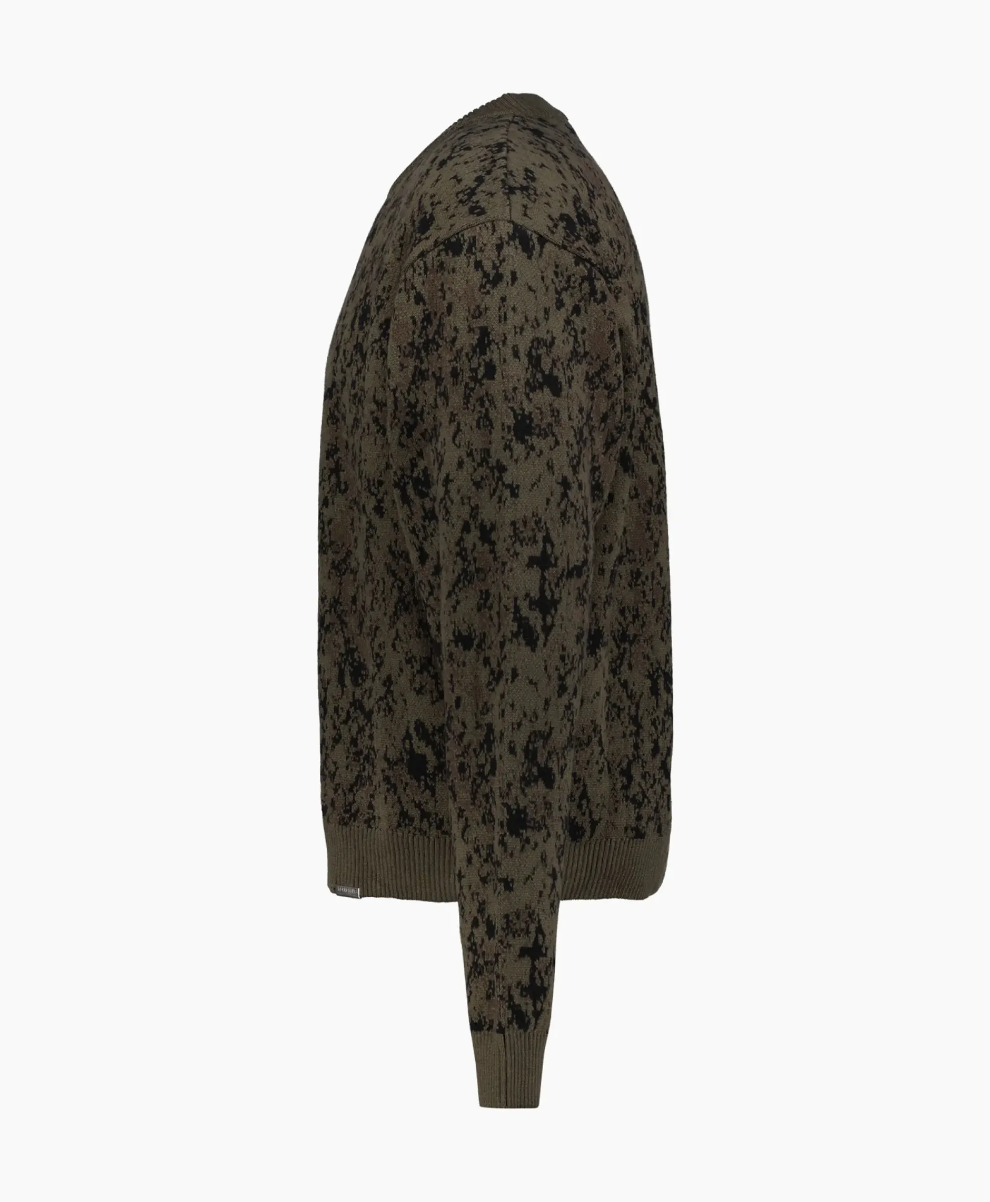 Truien^Represent Gebreide Trui Camo Groen