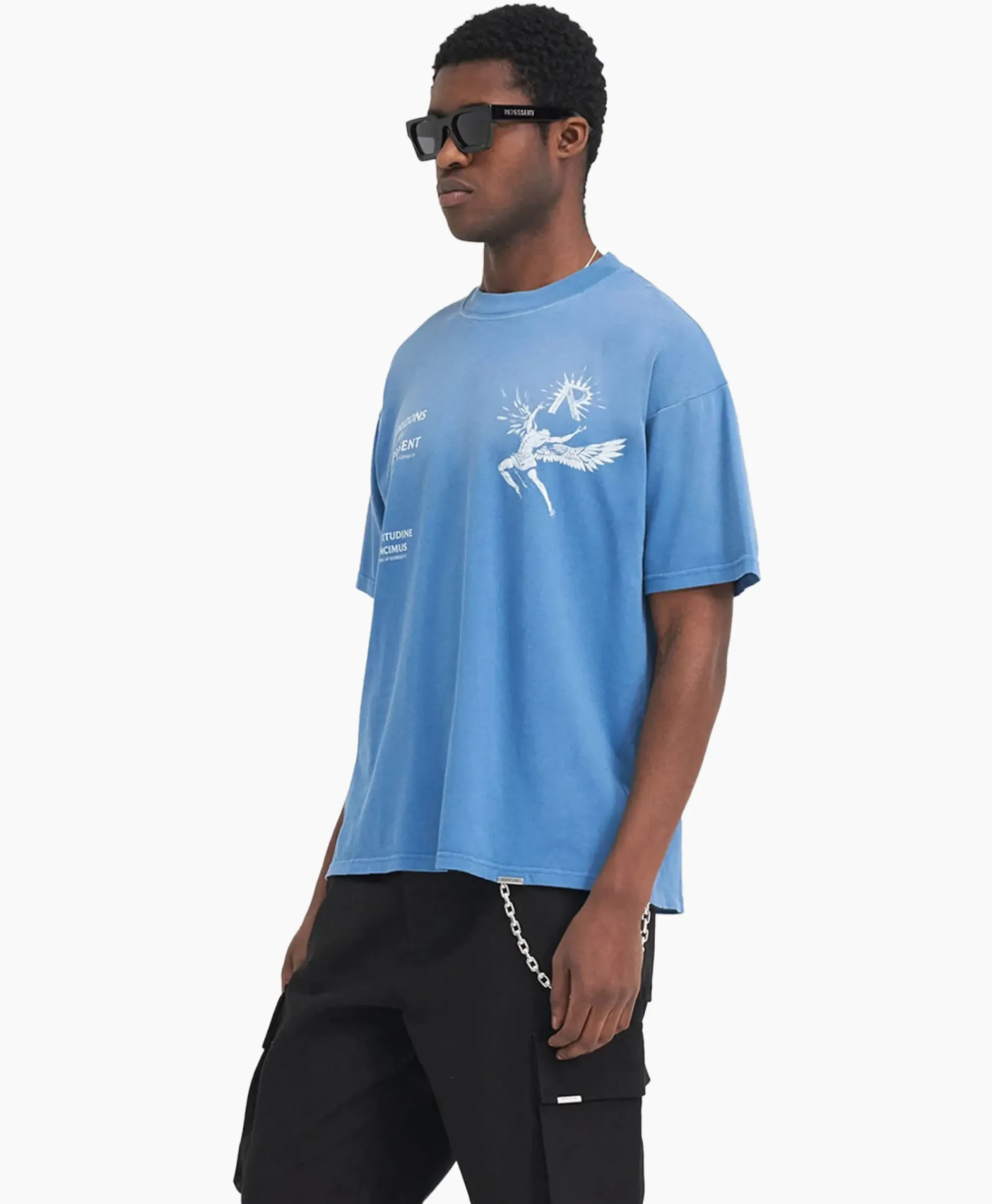 T-Shirts^Represent Top & T-Shirt Icarus Licht Blauw