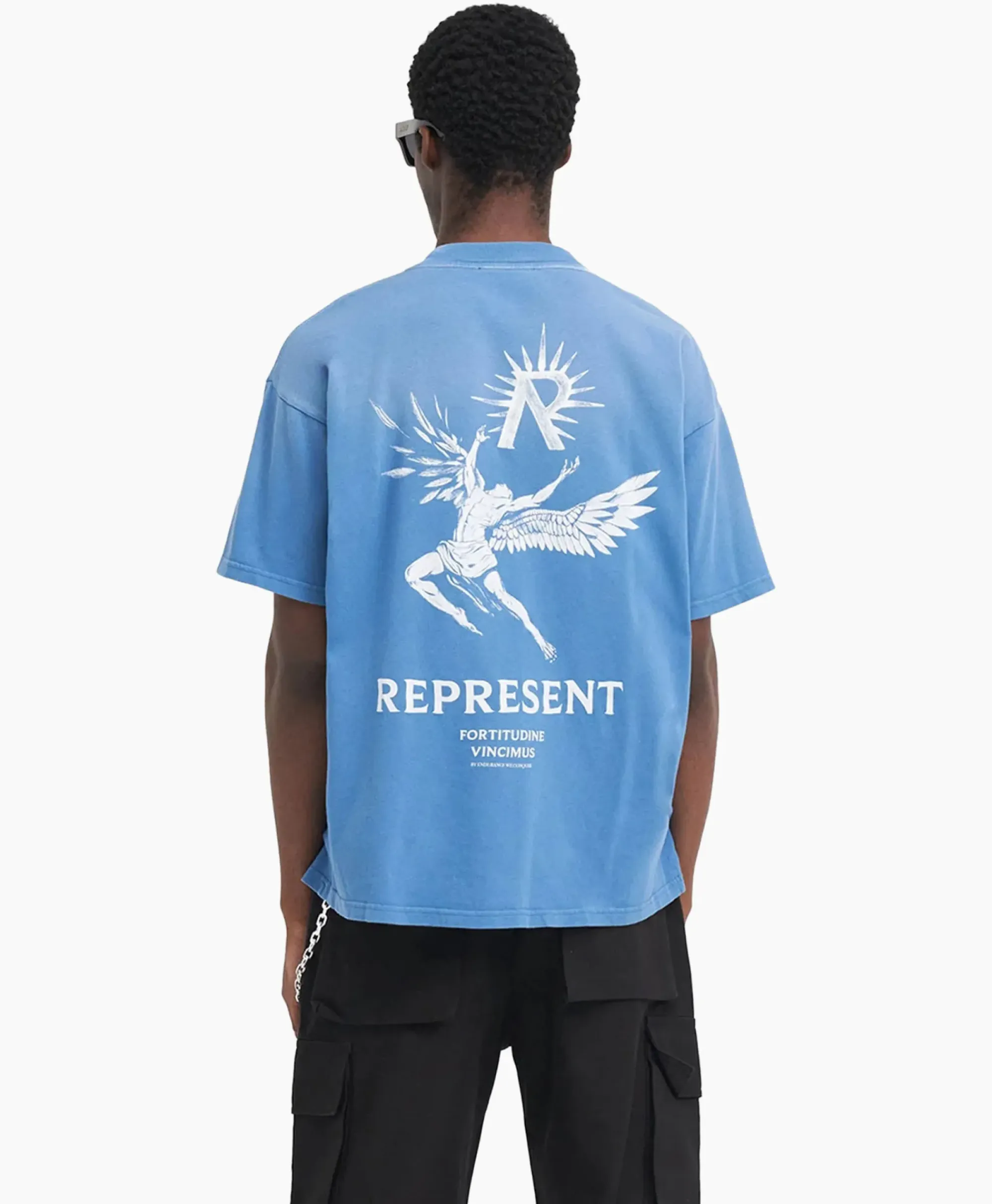 T-Shirts^Represent Top & T-Shirt Icarus Licht Blauw