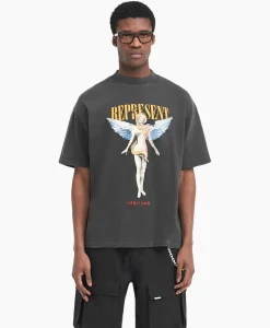 T-Shirts^Represent T-Shirt Korte Mouw Rebornzwart