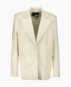 Blazers^Rotate Blazer Textured Oversized Wit