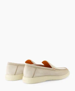 Instappers^Santoni Loafer Botanist-A-Gex Beige