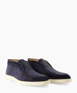 Instappers^Santoni Loafer Digits-D-Gex Blauw